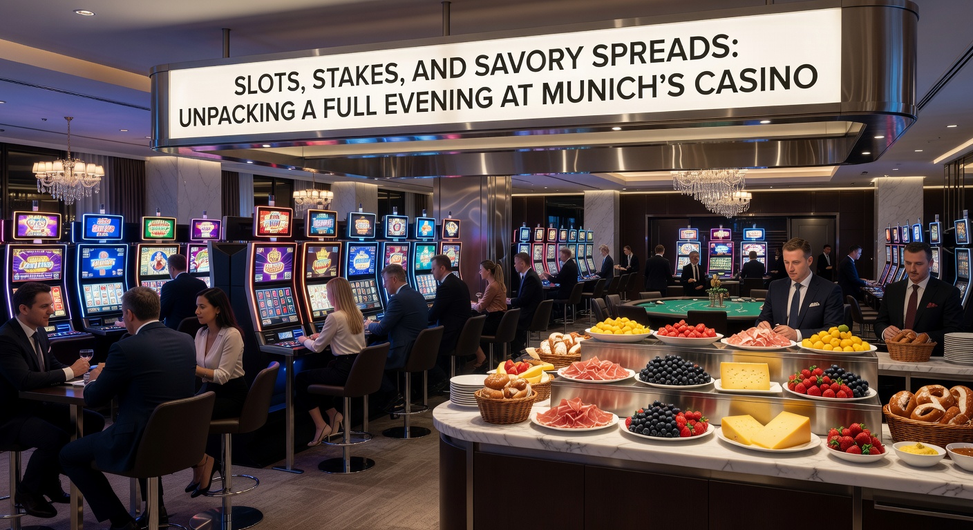 High-Stakes-Tisch mit Spielern und Dealer im Casino München bei intensivem Poker-Spiel