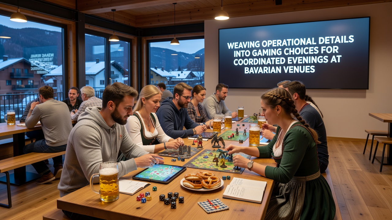 Koordinierte Abendgestaltung mit operativen Details in bayerischen Casinos
